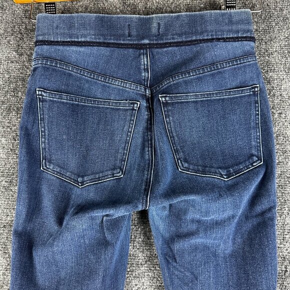 Madewell Jeans Womens 25 The Anywhere Jean Medium Wash Cotton Stretch Pull On - Picture 8 of 8